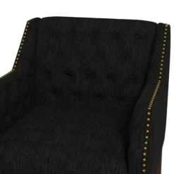 Upholstered Button Tufted Accent Chair-Kirkland's Home New