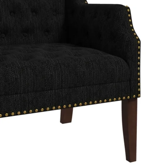 Upholstered Button Tufted Accent Chair-Kirkland's Home New