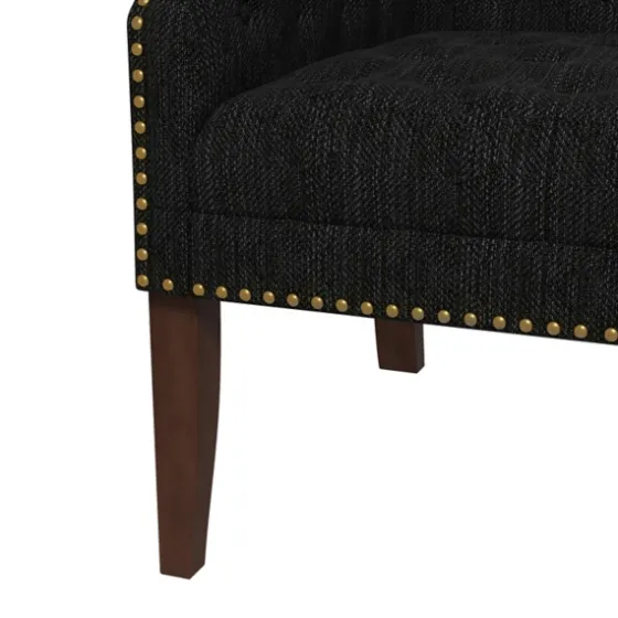 Upholstered Button Tufted Accent Chair-Kirkland's Home New