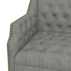 Upholstered Button Tufted Accent Chair-Kirkland's Home Cheap