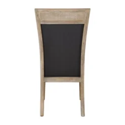 Upholstered Cane Detailing Dining Chair-Kirkland's Home Shop