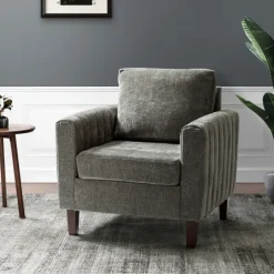 Upholstered Club Accent Chair-Kirkland's Home Cheap