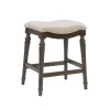 Upholstered Curved Seat Counter Stool-Kirkland's Home Clearance