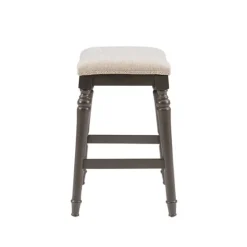 Upholstered Curved Seat Counter Stool-Kirkland's Home Clearance
