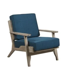 Upholstered Driftwood Accent Chair-Kirkland's Home Sale