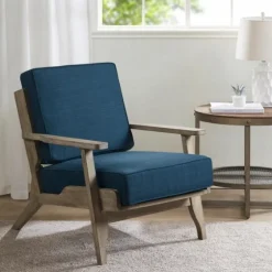 Upholstered Driftwood Accent Chair-Kirkland's Home Sale