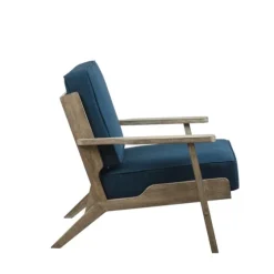 Upholstered Driftwood Accent Chair-Kirkland's Home Sale