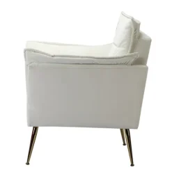 Upholstered Flange Accent Chair-Kirkland's Home Shop