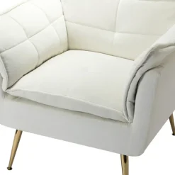 Upholstered Flange Accent Chair-Kirkland's Home Shop