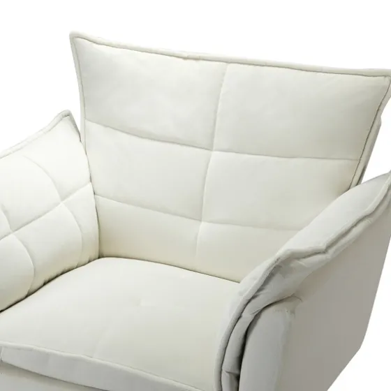 Upholstered Flange Accent Chair-Kirkland's Home Shop