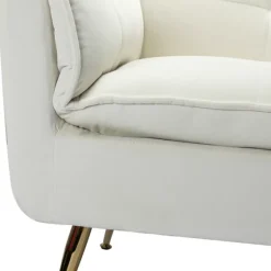Upholstered Flange Accent Chair-Kirkland's Home Shop