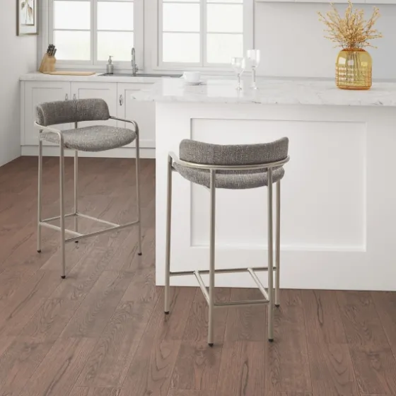 Upholstered Low Back Counter Stool-Kirkland's Home Cheap
