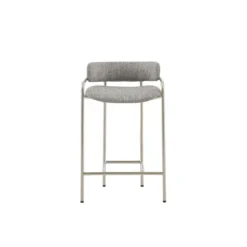 Upholstered Low Back Counter Stool-Kirkland's Home Cheap
