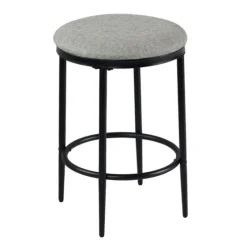 Upholstered Metal Counter Stool-Kirkland's Home Cheap