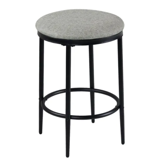 Upholstered Metal Counter Stool-Kirkland's Home Cheap