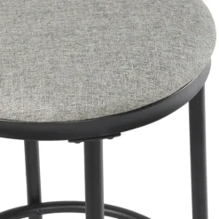 Upholstered Metal Counter Stool-Kirkland's Home Cheap