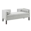 Upholstered Modern Split Back Bench-Kirkland's Home Online