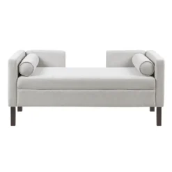 Upholstered Modern Split Back Bench-Kirkland's Home Online