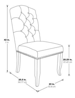 Upholstered Nailhead Trim Dining Chair-Kirkland's Home Best Sale