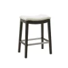 Upholstered Saddle Seat Counter Stool-Kirkland's Home Shop