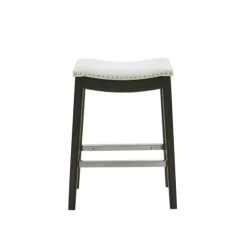 Upholstered Saddle Seat Counter Stool-Kirkland's Home Shop