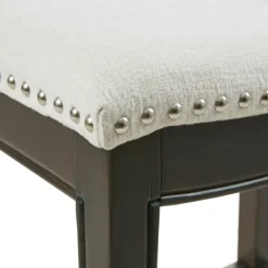 Upholstered Saddle Seat Counter Stool-Kirkland's Home Shop