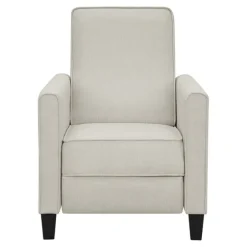 Upholstered Slim Push-Back Recliner-Kirkland's Home Outlet