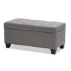 Upholstered Storage Ottoman-Kirkland's Home Outlet