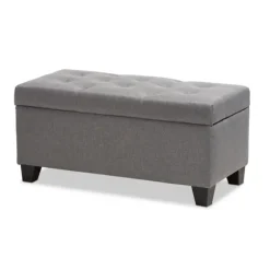 Upholstered Storage Ottoman-Kirkland's Home Outlet