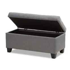 Upholstered Storage Ottoman-Kirkland's Home Outlet