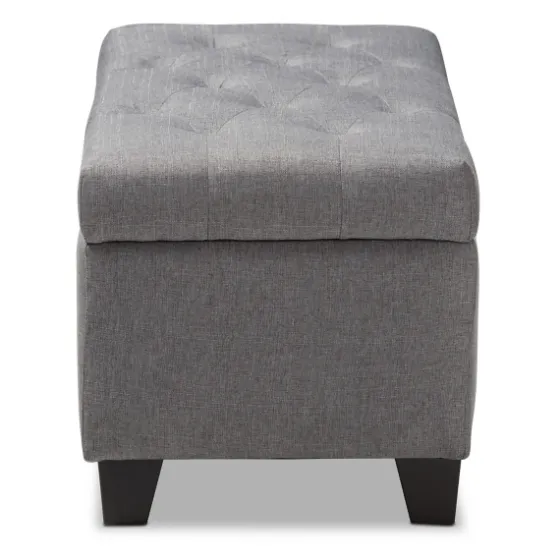 Upholstered Storage Ottoman-Kirkland's Home Outlet