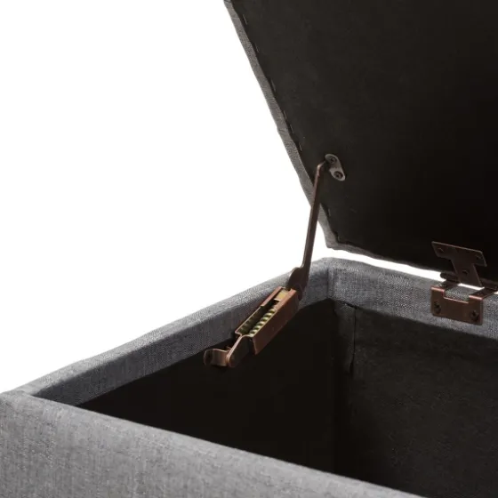 Upholstered Storage Ottoman-Kirkland's Home Outlet