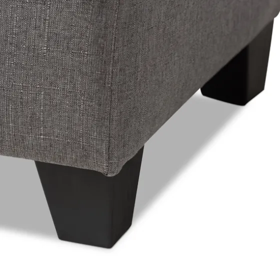 Upholstered Storage Ottoman-Kirkland's Home Outlet