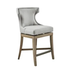 Upholstered Swivel Seat Counter Stool-Kirkland's Home New