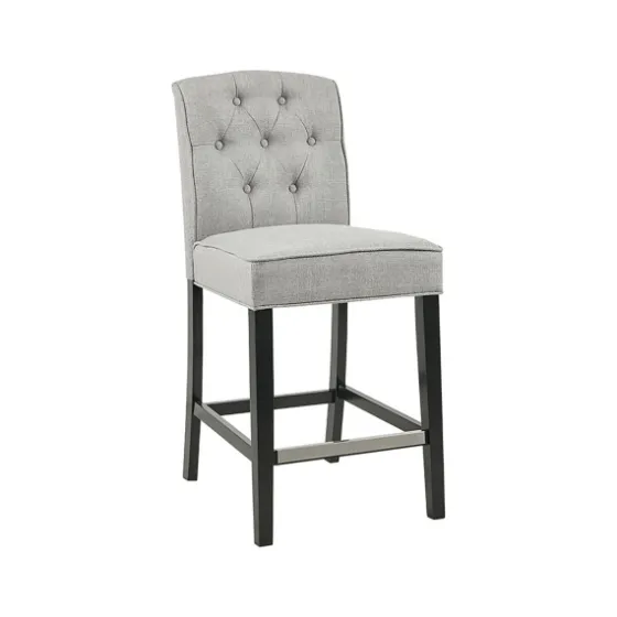 Upholstered Tufted Button Back Counter Stool-Kirkland's Home Online