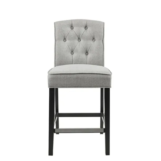 Upholstered Tufted Button Back Counter Stool-Kirkland's Home Online