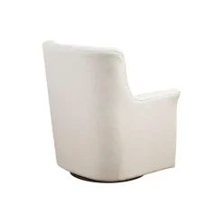 Upholstered Tufted Swivel Accent Chair-Kirkland's Home Hot