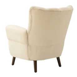 Upholstered Tufted Wingback Accent Chair-Kirkland's Home Fashion