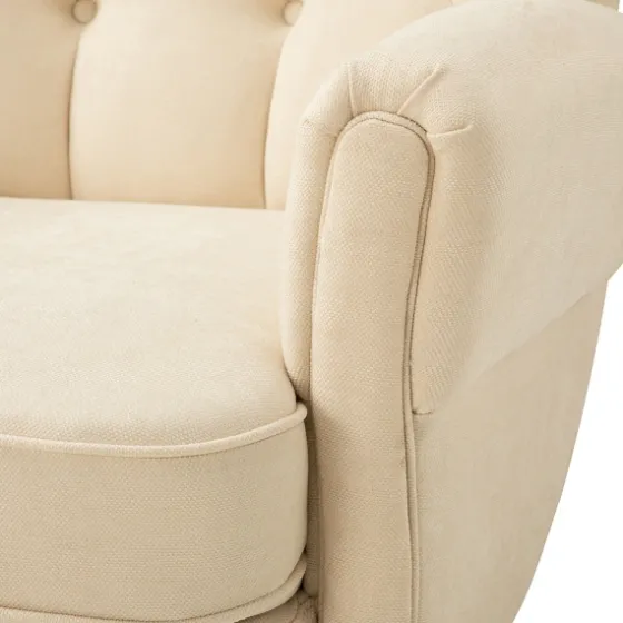 Upholstered Tufted Wingback Accent Chair-Kirkland's Home Fashion