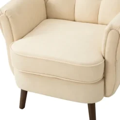 Upholstered Tufted Wingback Accent Chair-Kirkland's Home Fashion