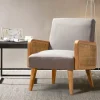 Upholstered Velvet Accent Chair-Kirkland's Home Fashion