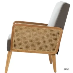 Upholstered Velvet Accent Chair-Kirkland's Home Fashion