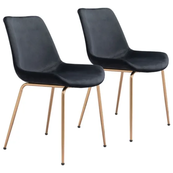 Upholstered Velvet Dining Chairs, Set Of 2-Kirkland's Home Online