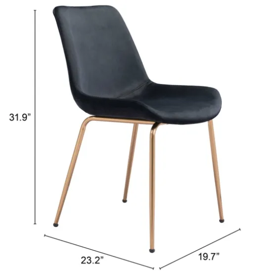 Upholstered Velvet Dining Chairs, Set Of 2-Kirkland's Home Online