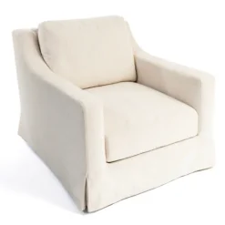 Upholstered Weekend Swivel Accent Chair-Kirkland's Home Fashion