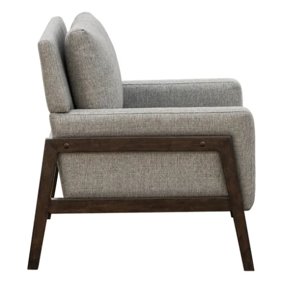 Upholstered Wood Trim Accent Chair-Kirkland's Home Flash Sale