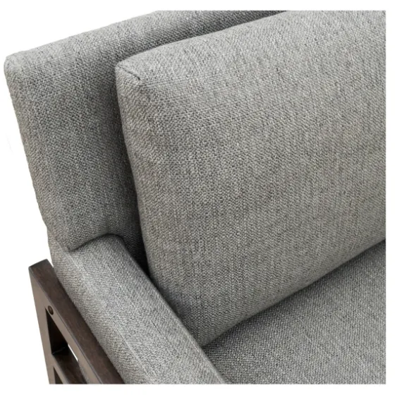 Upholstered Wood Trim Accent Chair-Kirkland's Home Flash Sale