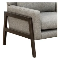 Upholstered Wood Trim Accent Chair-Kirkland's Home Flash Sale