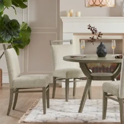 Upholstered Wooden Dining Chairs, Set Of 2-Kirkland's Home New