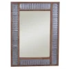 Urban Galvanized Metal And Wood Wall Mirror-Kirkland's Home Clearance